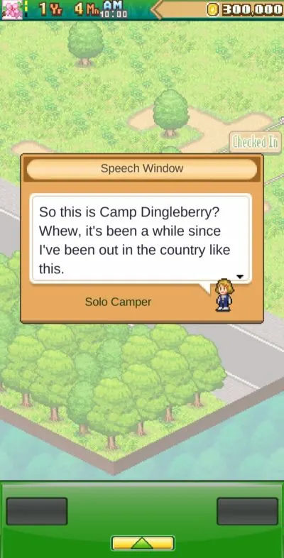 forest camp story beginning
