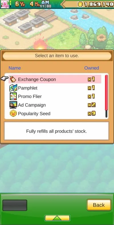 forest camp story exchange coupon