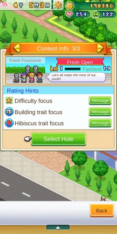 forest golf planner contest info