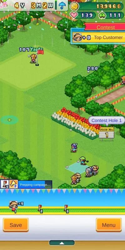 forest golf planner course