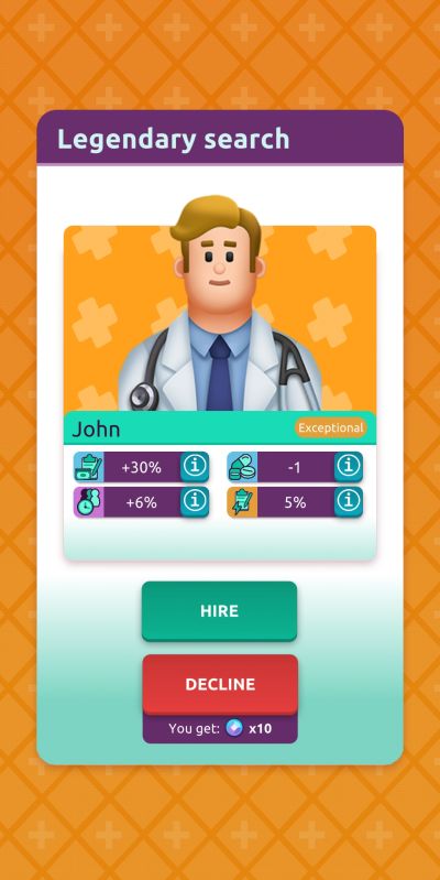 hiring a doctor in hospital empire tycoon