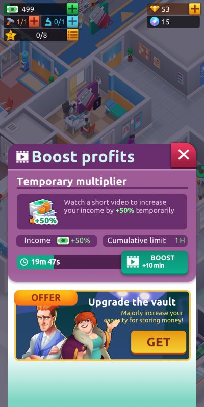 hospital empire tycoon profit booster
