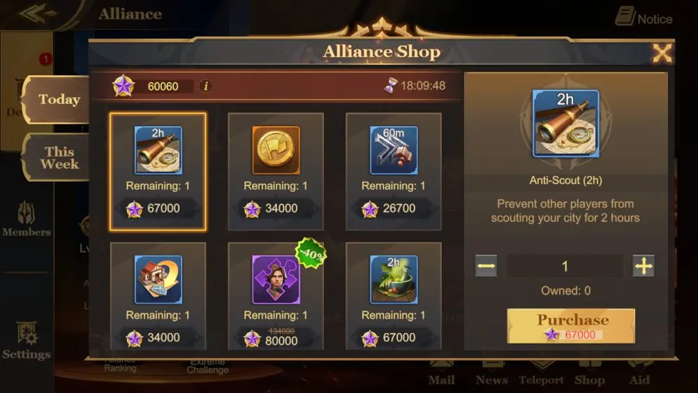 land of empires immortal alliance shop