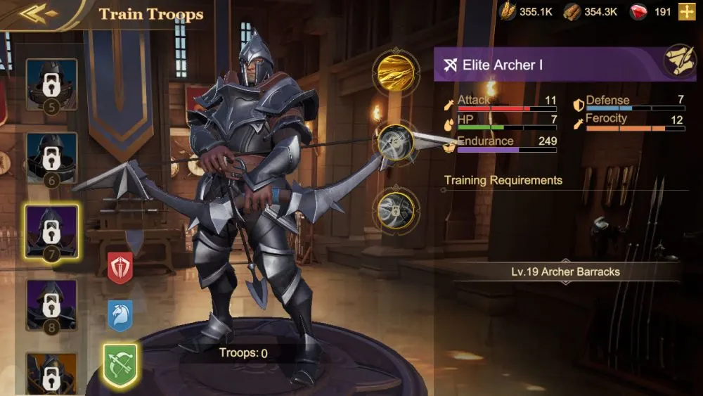 land of empires immortal archer