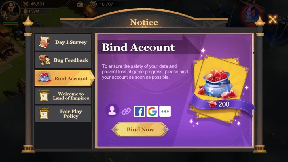 land of empires immortal bind