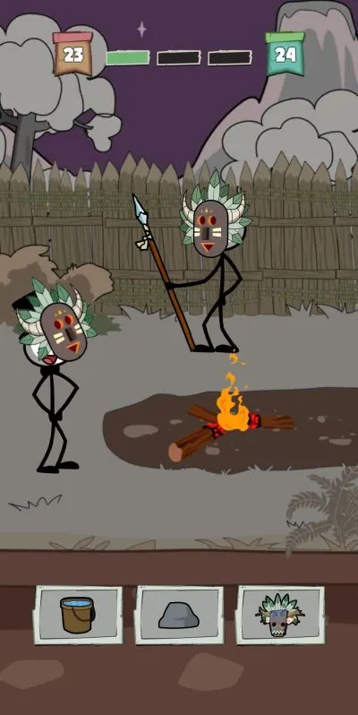prison break stickman adventure campfire