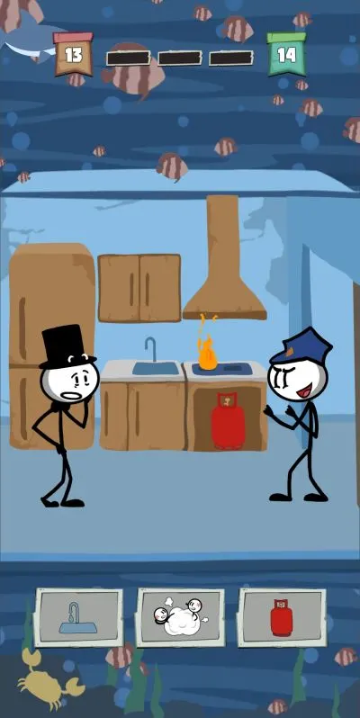 prison break stickman adventure fight