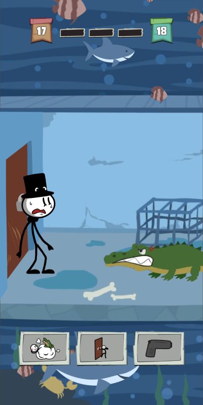 prison break stickman adventure gator
