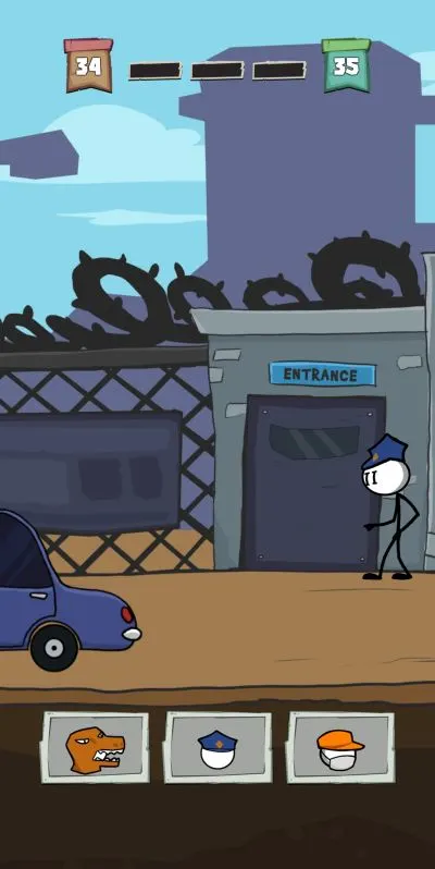 prison break stickman adventure janitor