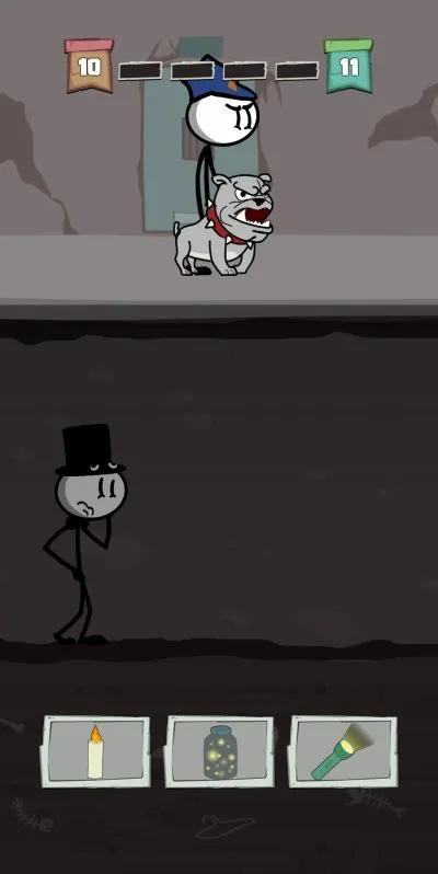 prison break stickman adventure jar of fireflies