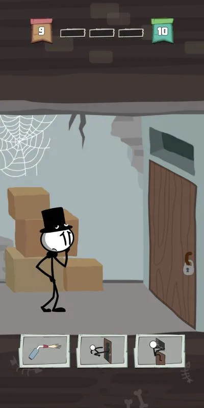 prison break stickman adventure kick