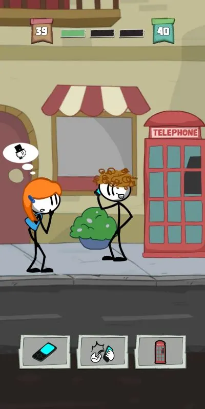 prison break stickman adventure pay phone