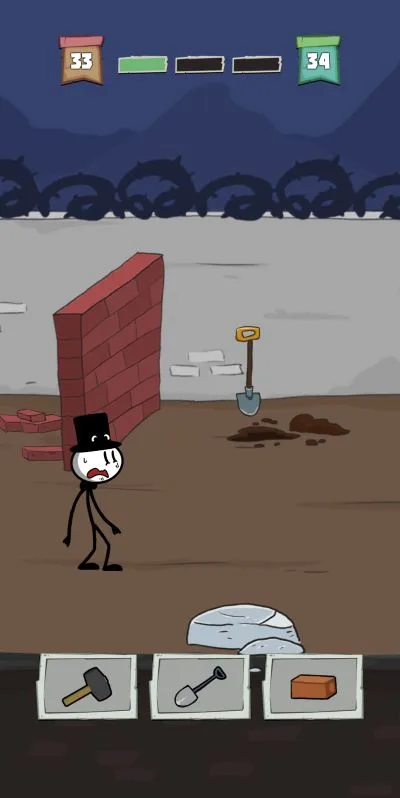 prison break stickman adventure prison yard