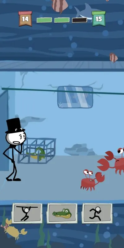 prison break stickman adventure run