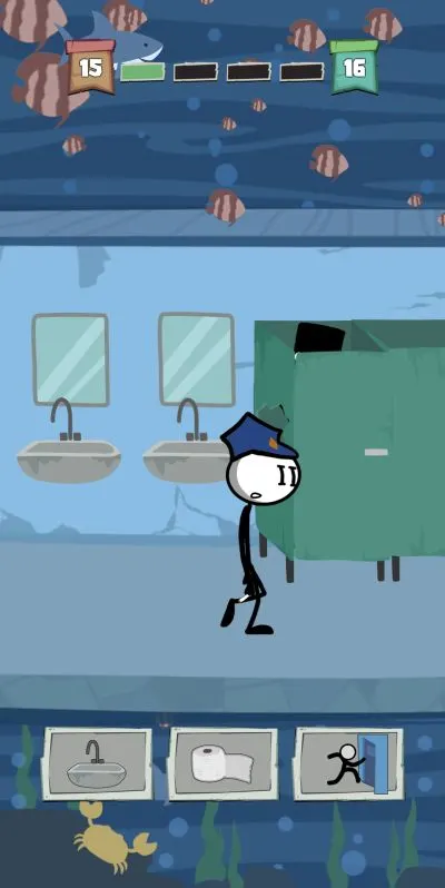 prison break stickman adventure sink