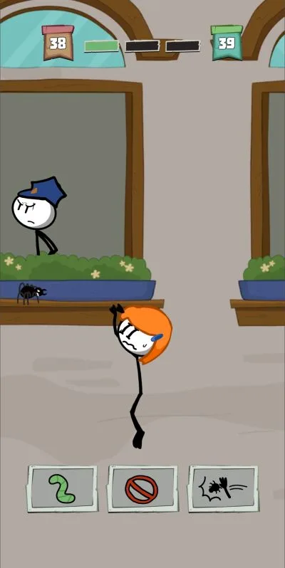 prison break stickman adventure worm
