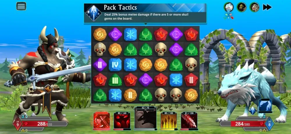 puzzle quest 3 pack tactics