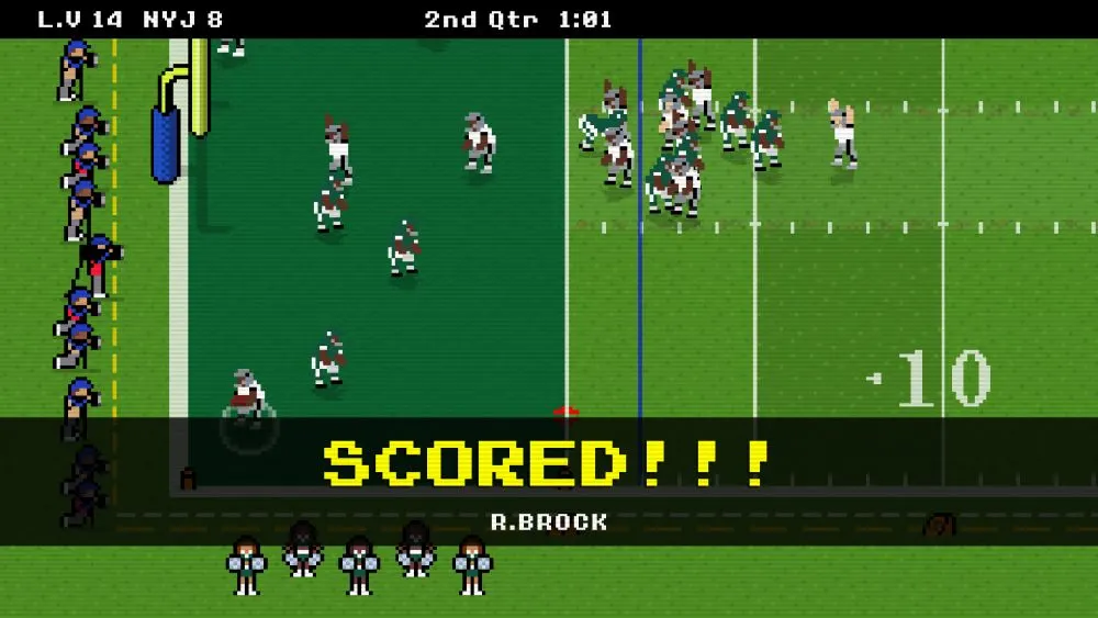 retro bowl post td play