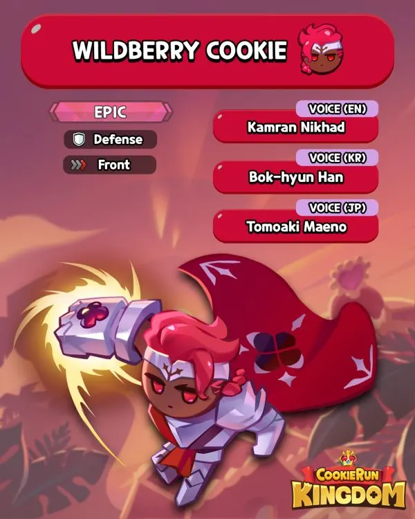 wildberry cookie teaser cookie run kingdom