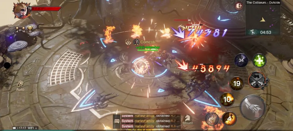 dark nemesis infinite quest auto combat