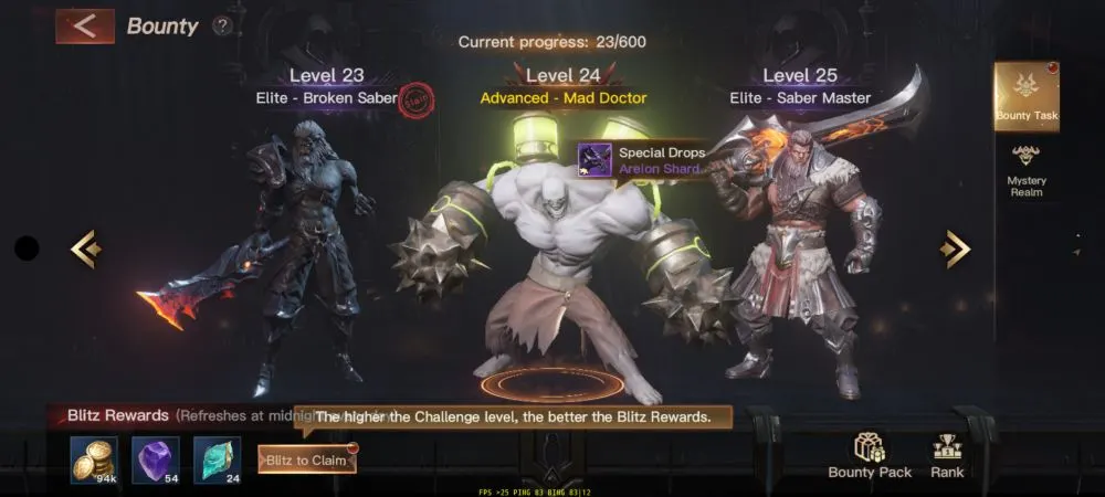 dark nemesis infinite quest bounty hunting