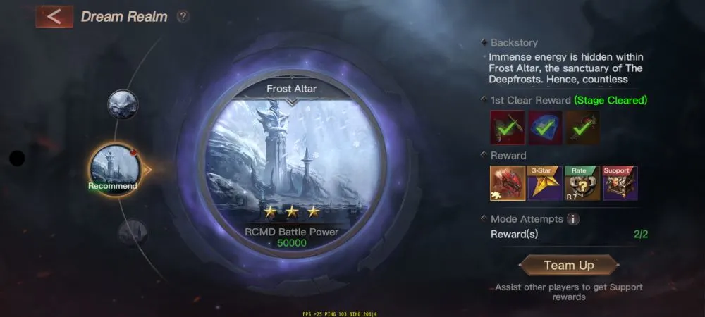 dark nemesis infinite quest dream realm