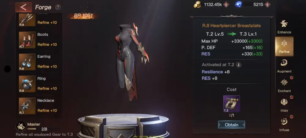 dark nemesis infinite quest refine