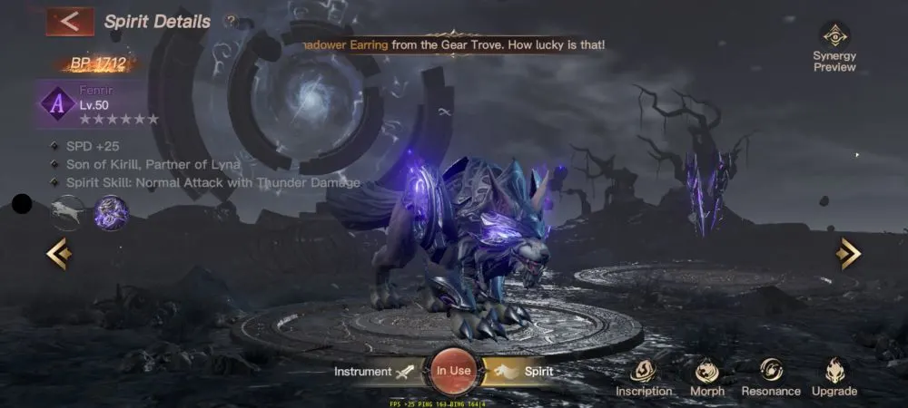 dark nemesis infinite quest spirit