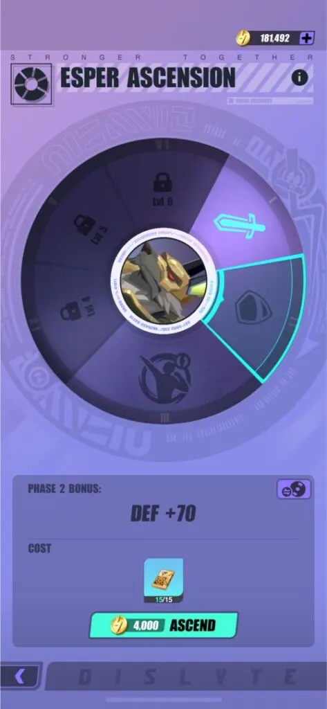 dislyte ascension