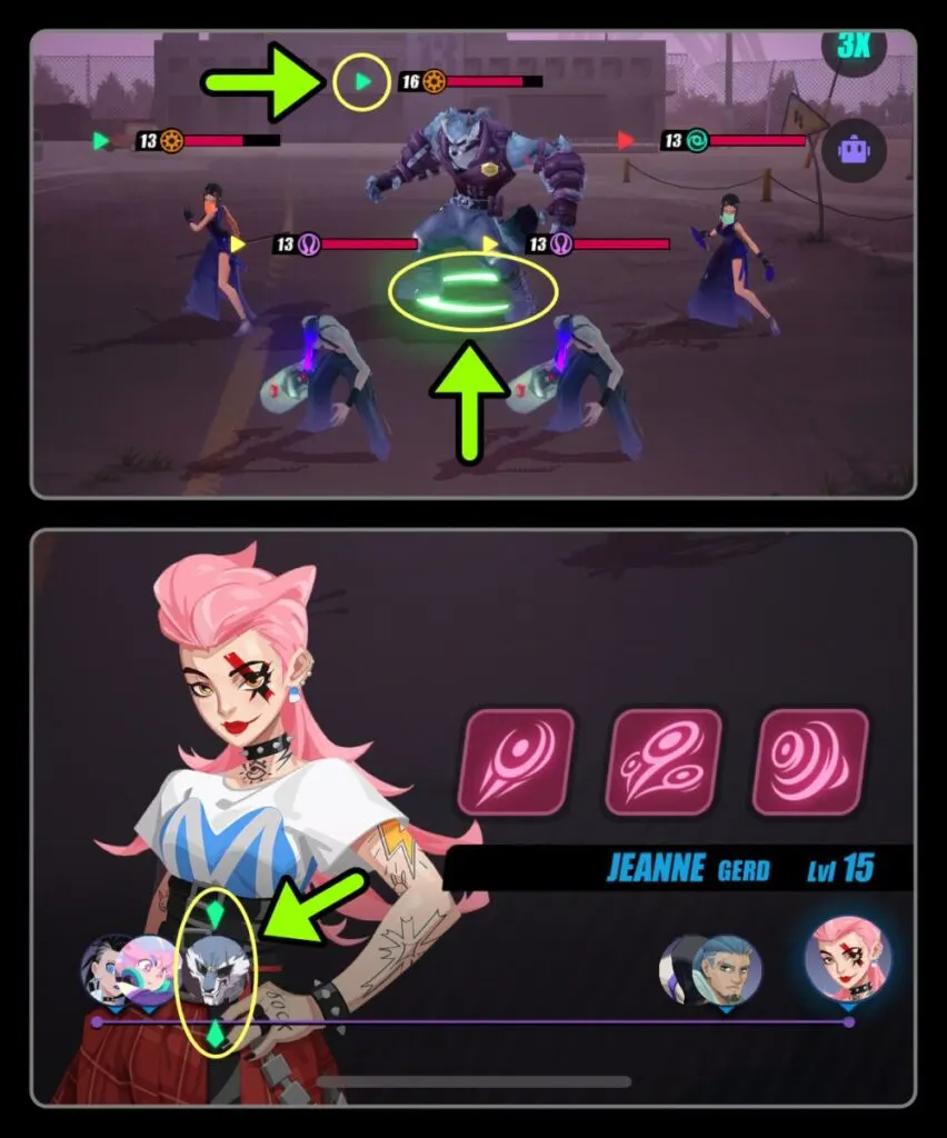 dislyte color indicator