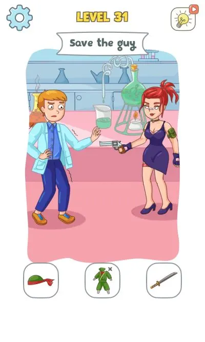 displace puzzle dop story level 31 answer