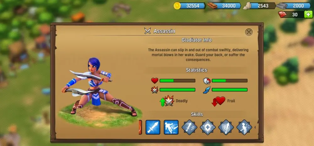 gladiator heroes dual sword