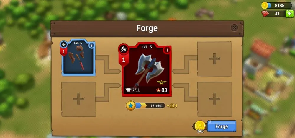gladiator heroes forge