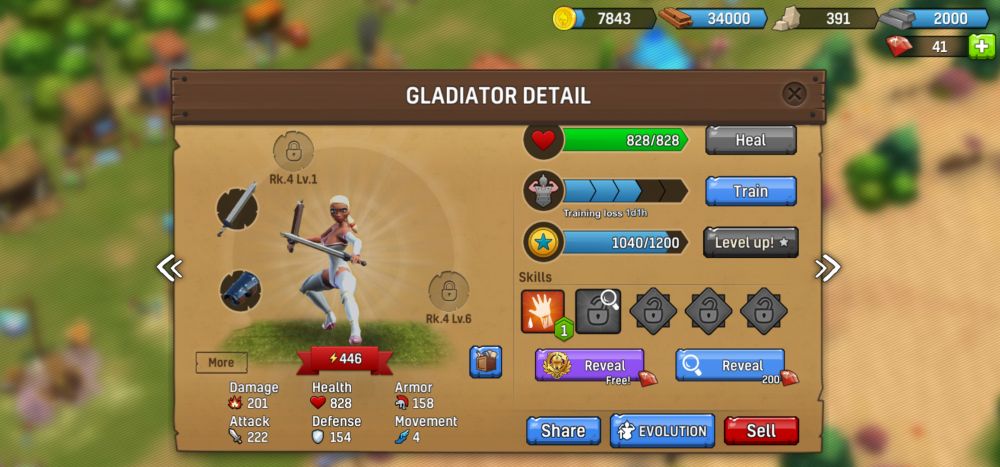 gladiator heroes horrible price tag