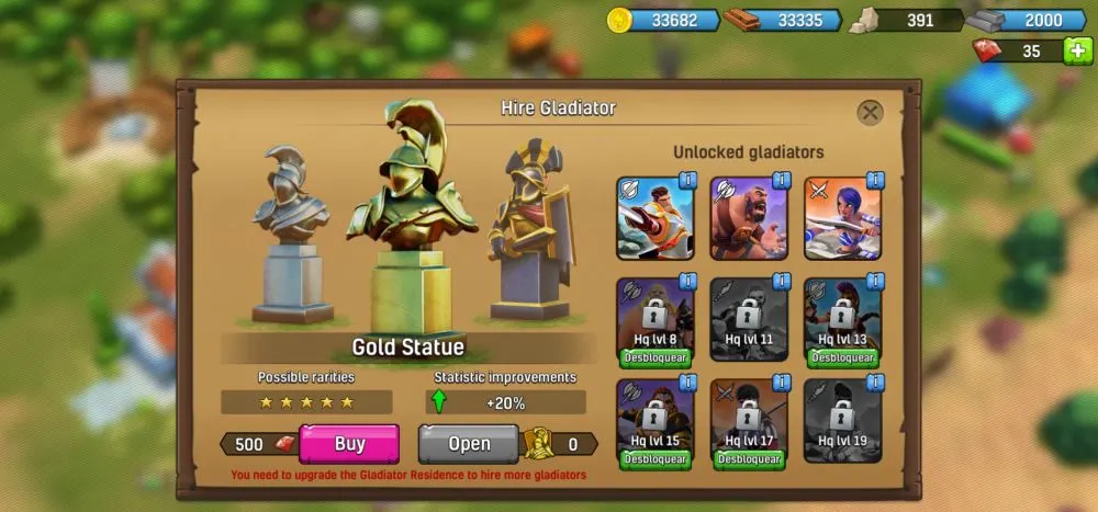 gladiator heroes the good stuff