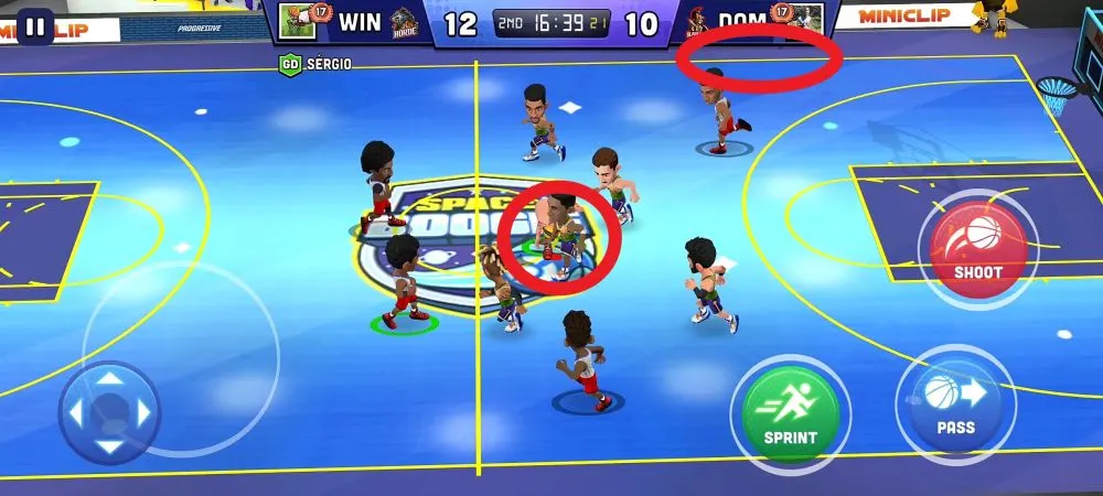 mini basketball 1 indicator