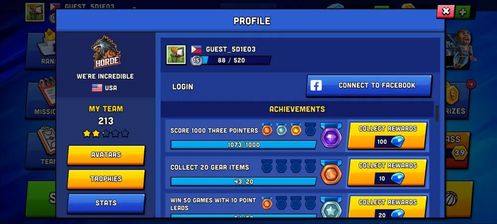 mini basketball achievements