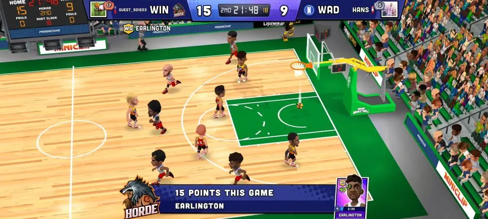 mini basketball earl carrying