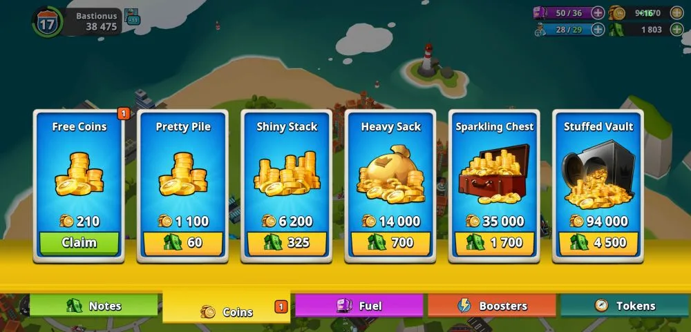 transit king tycoon transport coins