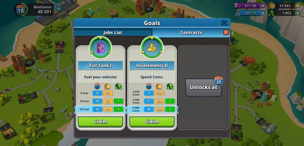 transit king tycoon transport contracts