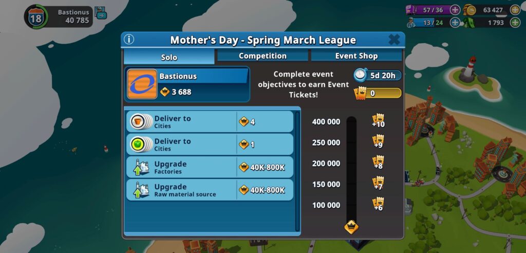 transit king tycoon transport event