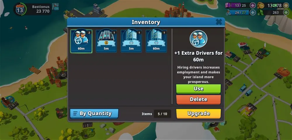 transit king tycoon transport inventory