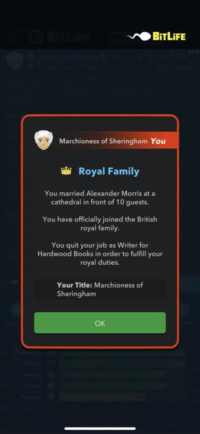 bitlife royal duties