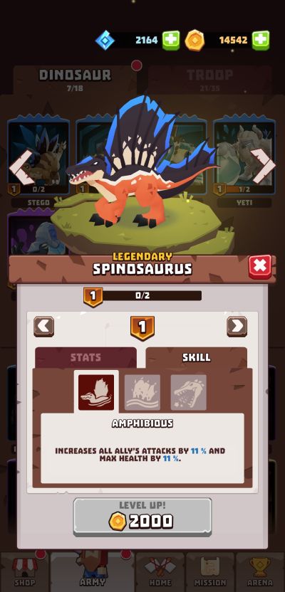 dino clash tribal war legendary spinosaurus