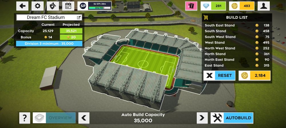 dream league soccer 2022 stadium