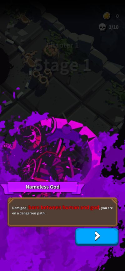dungeon of gods nameless god