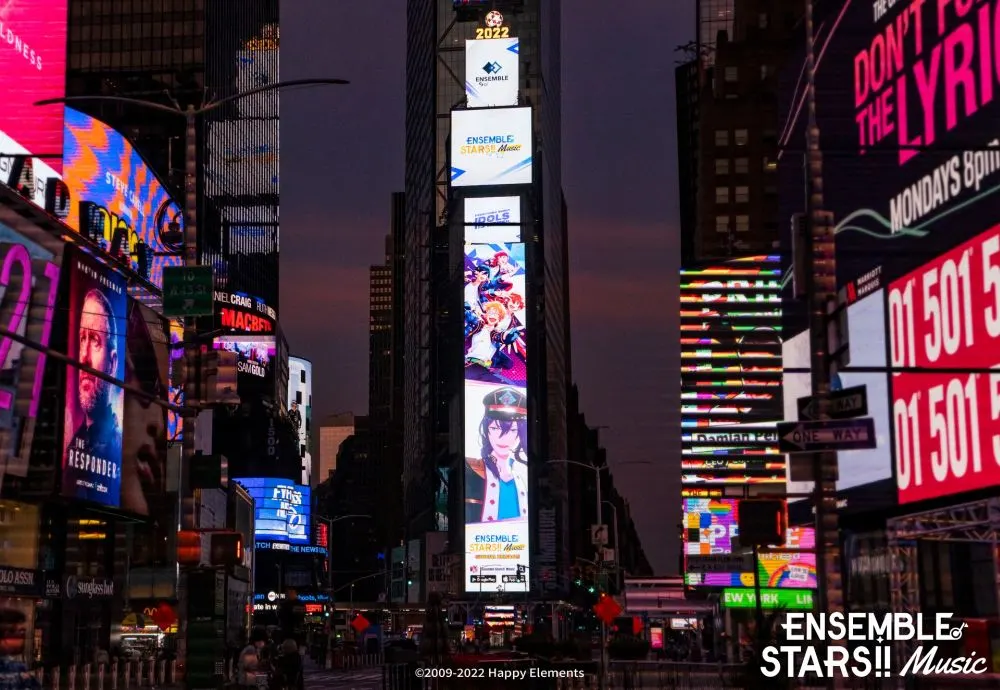 ensemble stars nyc times square