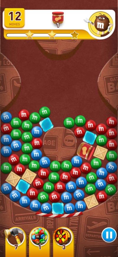 m&m's adventure available matches