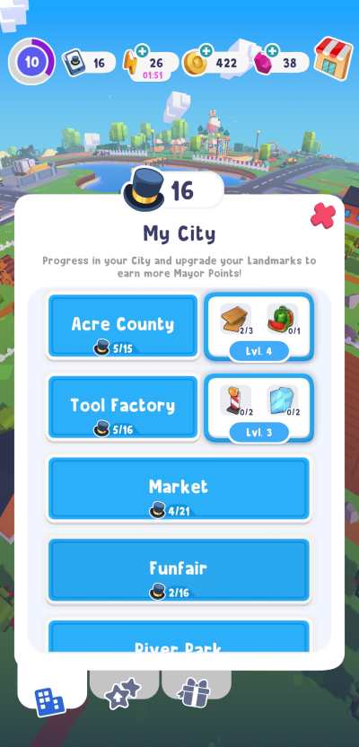 merge mayor my city