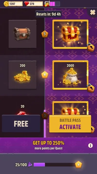 mythic legends battle pass 2